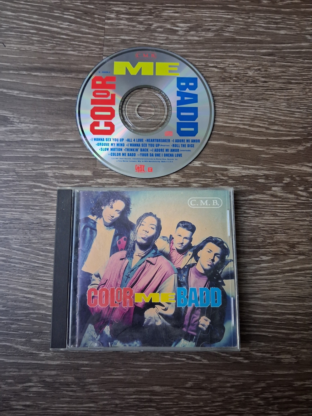 Color Me Badd-C.M.B(CD,1991)